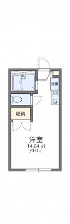 レオパレス藤本Ⅱの物件間取画像